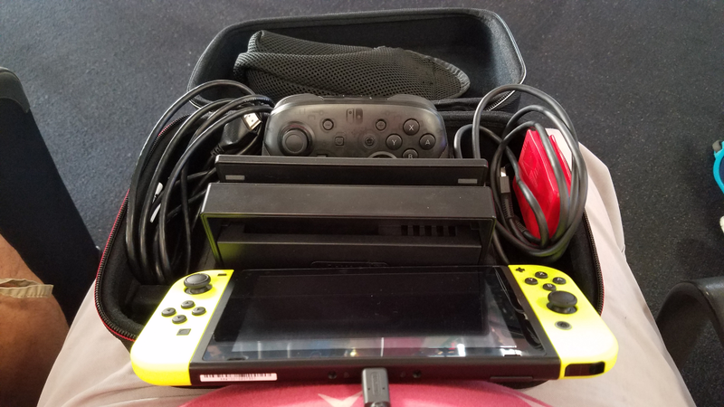 Illustration for article titled What It Has Been Like to Travel with the Nintendo Switch for Work